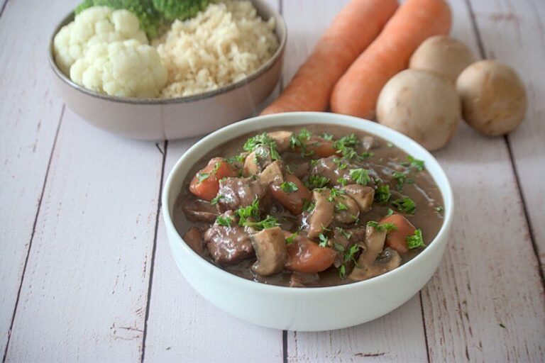 Boeuf Bourguignon santé : Une recette Diabétique, IG Bas et Low Carb