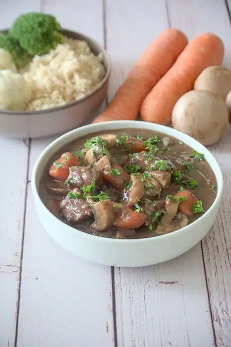 Boeuf Bourguignon santé : Une recette Diabétique, IG Bas et Low Carb