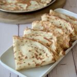 Crêpes à la farine de riz IG bas