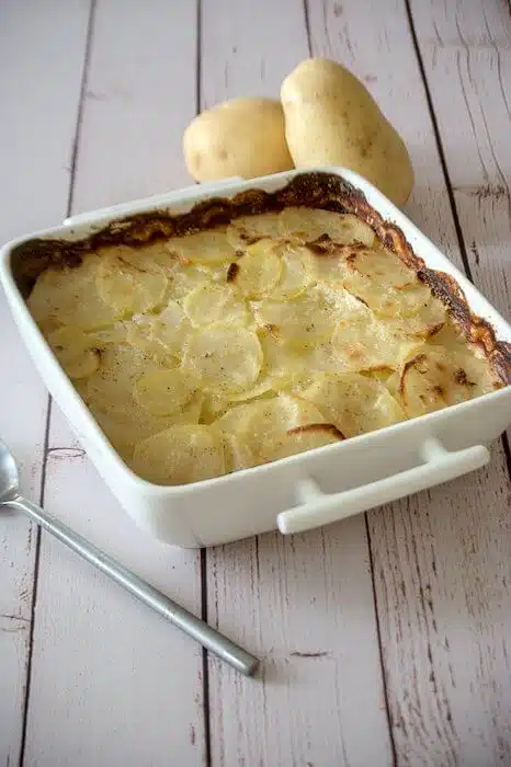 Gratin Dauphinois : Recette IG bas et Low Carb