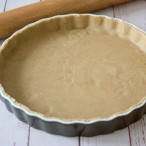 Pâte à tarte ou pâte brisée IG bas