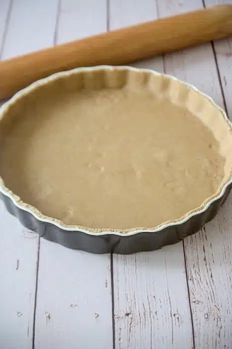 Pâte brisée IG bas maison pour tarte salée