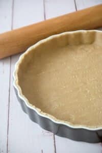 Pâte à tarte ou pâte brisée IG bas