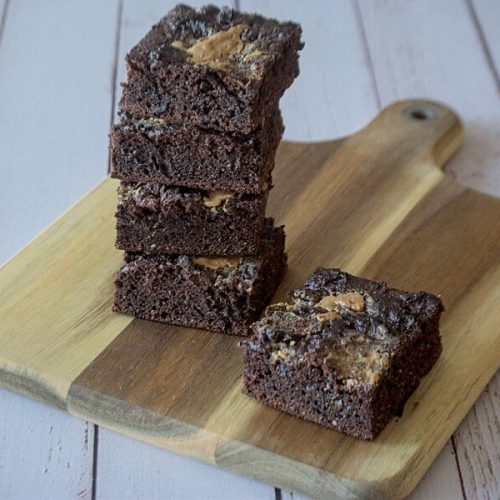 Brownies Keto au beurre de cacahuète IG bas
