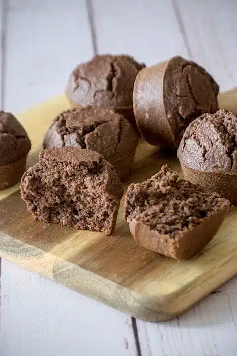 Muffins chocolat et avoine IG bas et Low Carb