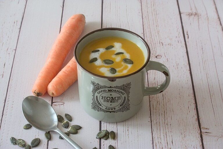 Velouté de carottes à la vanille IG bas