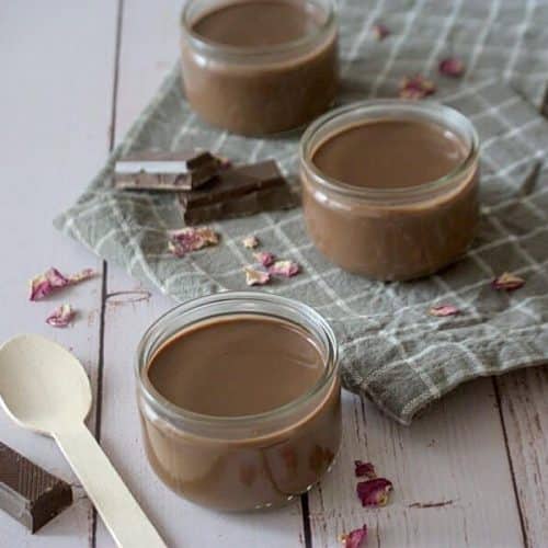 Crèmes desserts au chocolat IG bas