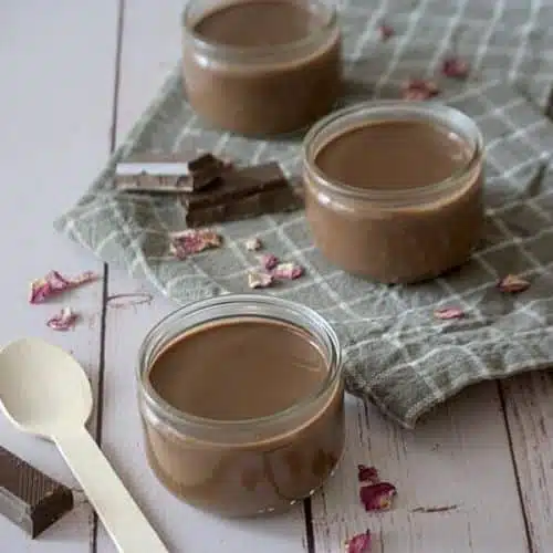 Crèmes desserts au chocolat IG bas