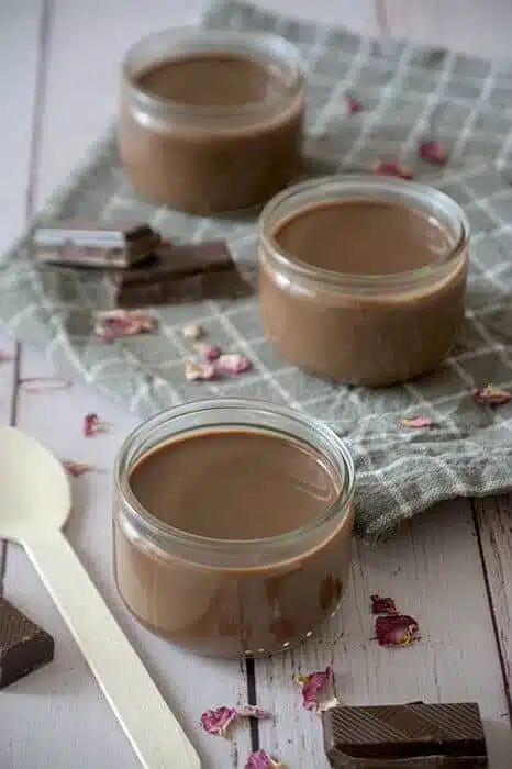 Crèmes desserts au chocolat IG bas