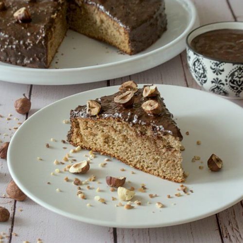 Gâteau Génoise IG Bas et Nappage Façon Rocher