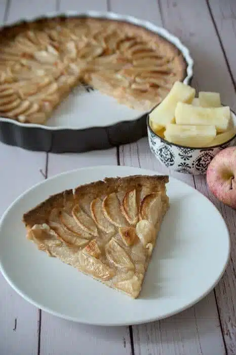 Tarte aux pommes IG bas