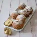 Beignets vanille et poudre d'amande IG bas