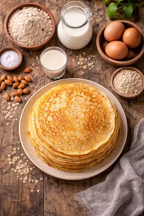 Pâte à crêpes IG bas