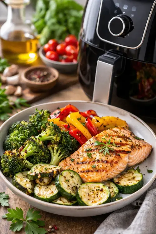 Comparaison entre friture traditionnelle et Airfryer pour une alimentation adaptée au diabète et IG bas