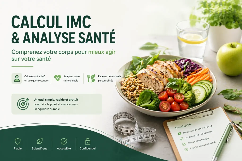 Outil de calcul IMC en ligne MiDiabeteCooking