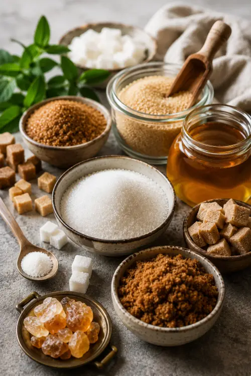 Quel sucre pour diabétique ? Ce que vous devez vraiment savoir Comparaison de plusieurs types de sucres naturels et raffinés pour comprendre leur impact sur la glycémie chez les diabétiques quel sucre pour diabétique
