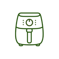 Icone Airfryer pour le site MiDiabeteCooking