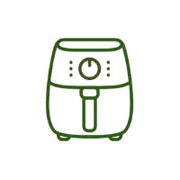 Icone Airfryer pour le site MiDiabeteCooking