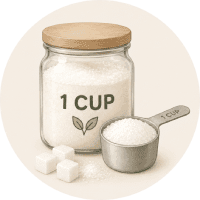 Image représentant la conversion du sucre MiDiabeteCooking