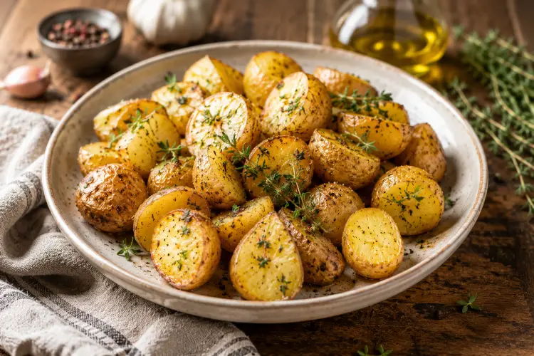 Pommes de terre et diabète de type 2 : faut-il vraiment les éviter ? Pommes de terre rôties au four et glycémie chez les personnes atteintes de diabète de type 2